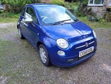 2010 FIAT 500 POP, 1.2 PETROL, BLUE, WHEEL NUT- BREAKING SPARES PARTS