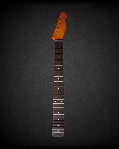 Flamed maple telecaster neck - flamed,