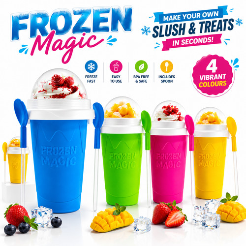 Frozen magic slushie - magic, maker