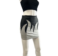 NWT Vegan Leather Flame Mini