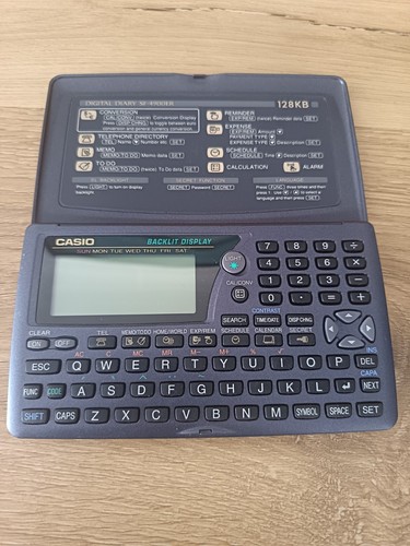 Vintage casio digital - digital, diary