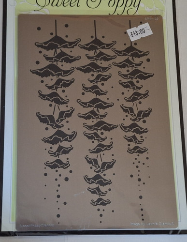 Crafts sweet poppy stencil - crafts,