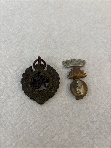 Vintage military cap - cap, lapel
