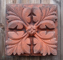 Gothic leaf decorative - leaf, brick