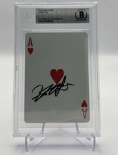 XUAN LIU SIGNED WSOP POKER