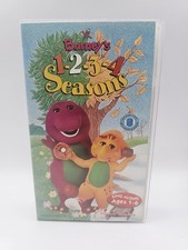 BARNEY 1-2-3-4 SEASONS VHS -