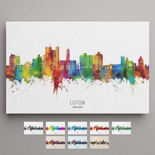 Luton skyline england - luton,