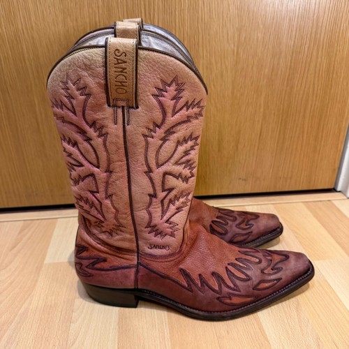 Vintage sancho leather cowboy - vintage,