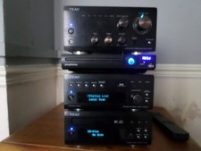 Black Teac Mini HiFi seperates A-H380