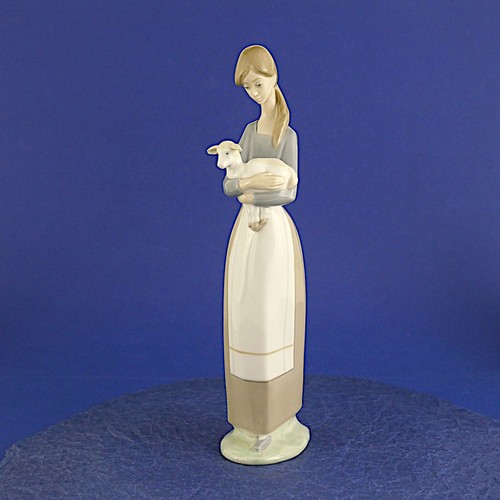 Lladro girl with - girl, 4505