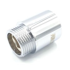 3/4" BSP Pipe Extension Female x Male Chrome Plated Brass 10-50mm Long