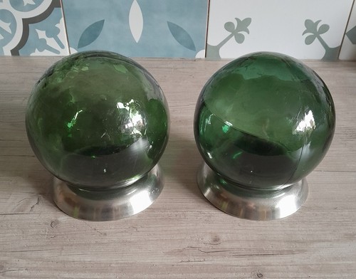 Vintage hand blown glass - hand,