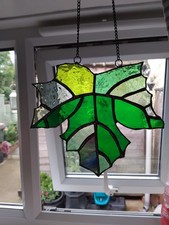Handmade Stained Glass green