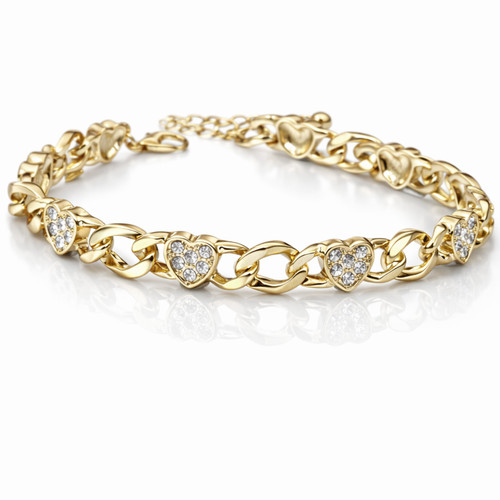 Ladies gold 5mm adjustable - ladies,