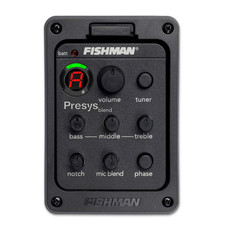 Fishman Presys 201 acoustic Guitar blend Electric Eq tuner Piezo Preamp Pickup