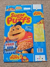 Sugar Puffs Cereal Packet Sega Master Challenge Scratchgame.