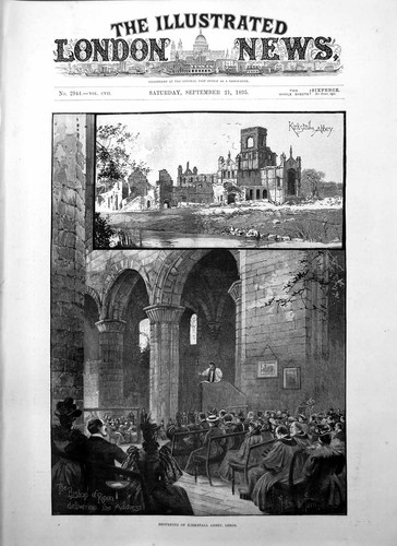 Old reopening kirkstall abbey - old,
