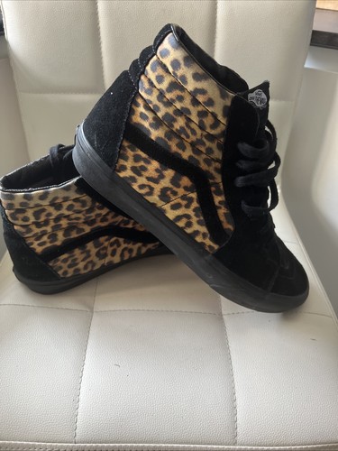Leopard print vans tops - print,