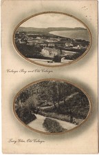 DENBIGHSHIRE - OLD COLWYN, SPLIT VIEW BY TUCK'S 1912