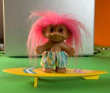 RUSS Troll toy on Surfboard