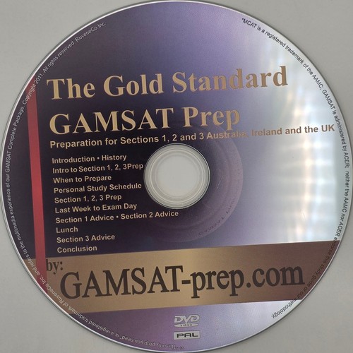 The gold standard gamsat - gold, prep