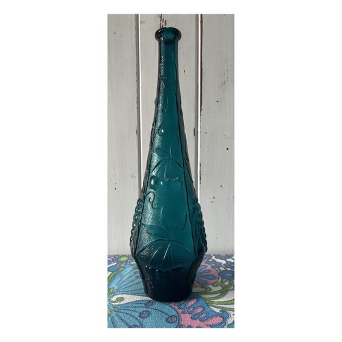 Vintage teal cherry - teal,