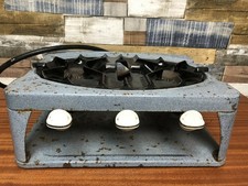 Stoves Ltd. RAINHILL Vintage Enamel Cast Iron Camping Campervan Gas Stove RARE