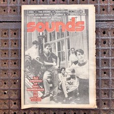 SOUNDS Magazine 13 September 1980 KISS / SPANDAU BALLET / THE SOUND /  VG+ Cond.