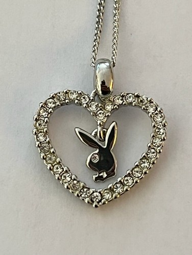 Playboy necklace crystal - playboy,