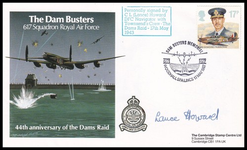 Dams raid veteran lance howard - dams,