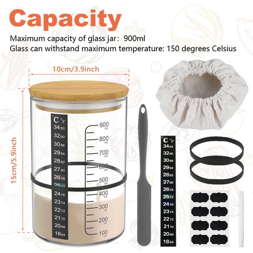 9pcs sourdough starter - 9pcs, kit