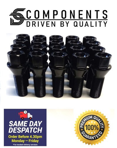 Black bmw wheel - bolts, for