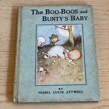 Mabel Lucie Attwell THE BOO-BOOS AND BUNTY’S BABY hb c1920s