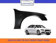 AUDI A4 B8 FRONT WING 2008 - 2012 RIGHT DRIVERS SIDE NEW PRIMED READY TO PAINT