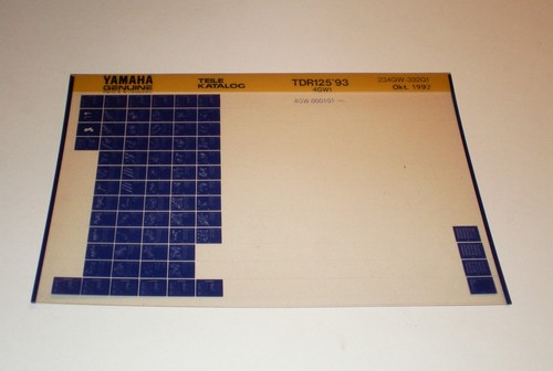 Microfiche spare parts catalog - microfiche,