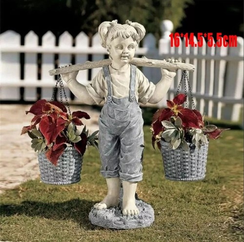 Decor outdoor statues two tone - decor,