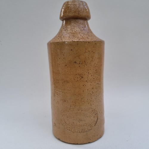 Old glazed impressed - glazed, ginger