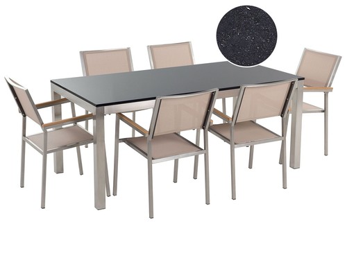Dining set seater stone - dining, 6
