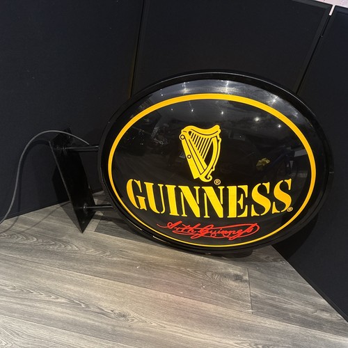 Guinness light sign - guinness, home