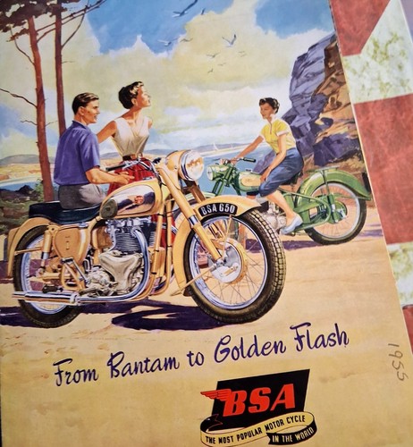 Bsa oct54 brochure for the - bsa, "