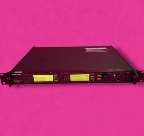 Shure ur4d dual - dual, wireless