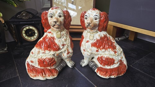 Superb pair antique russett - antique,