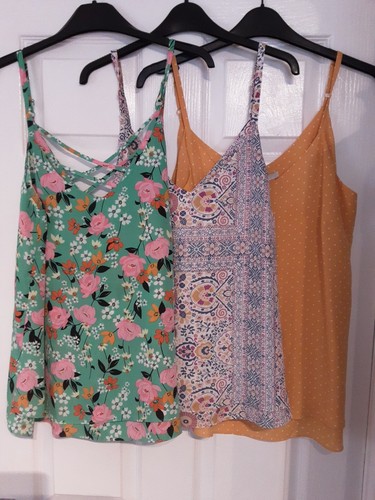 Three size strappy vest - size, 12