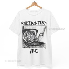 Rudimentary Peni T-shirt Crust Punk Anarcho blinko, Crust Punk Unisex Tee