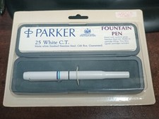 NOS PARKER 25 WHITE EPOXY