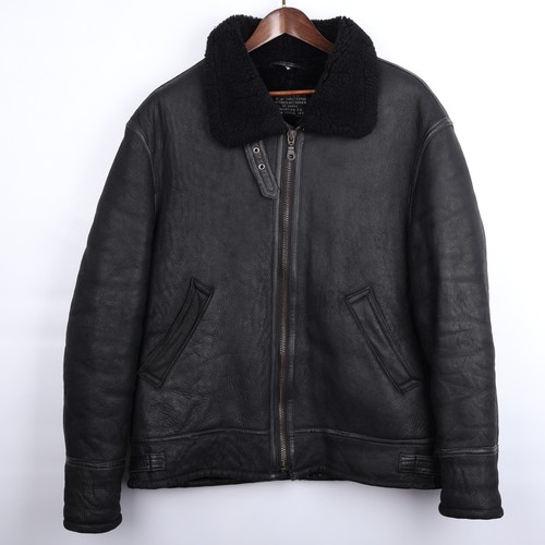 Type mens black - mens, sheepskin
