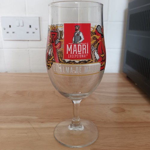 Madri excepcional pint glass - madri,