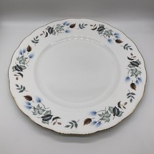 Vintage Colclough Linden Floral Leaf Pattern Bone China Dinner Plate