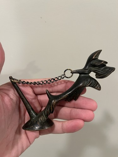 Vtg art deco terrier dog - art,