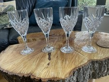Set Of 4 lead crystal wine